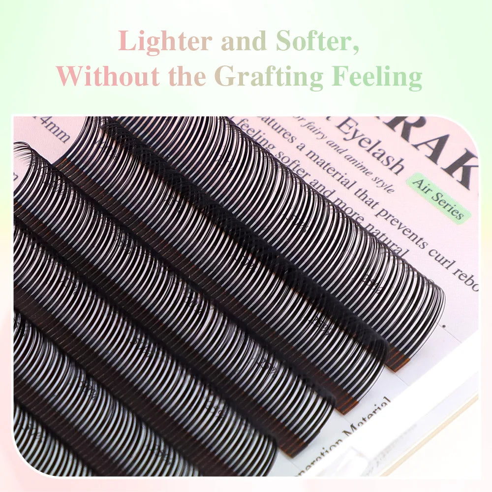 NAGARAKU 5D Flower Volume Spike Eyelashes Soft Natural Russia Style Anime Flora Mascara Effect