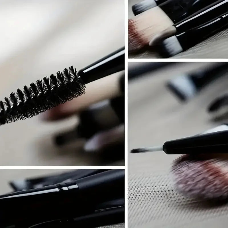 Makeup Brushes Set Premium Synthetic Kabuki Foundation Concealers Powder Blush Blending Face Eye Shadows Brush Set