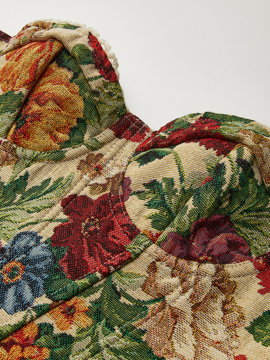 Floral Drawstring Corset