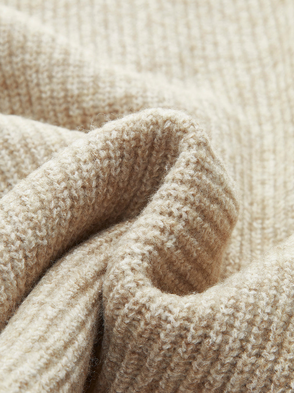 Wool-Blend Zipper Sweater Co-ords