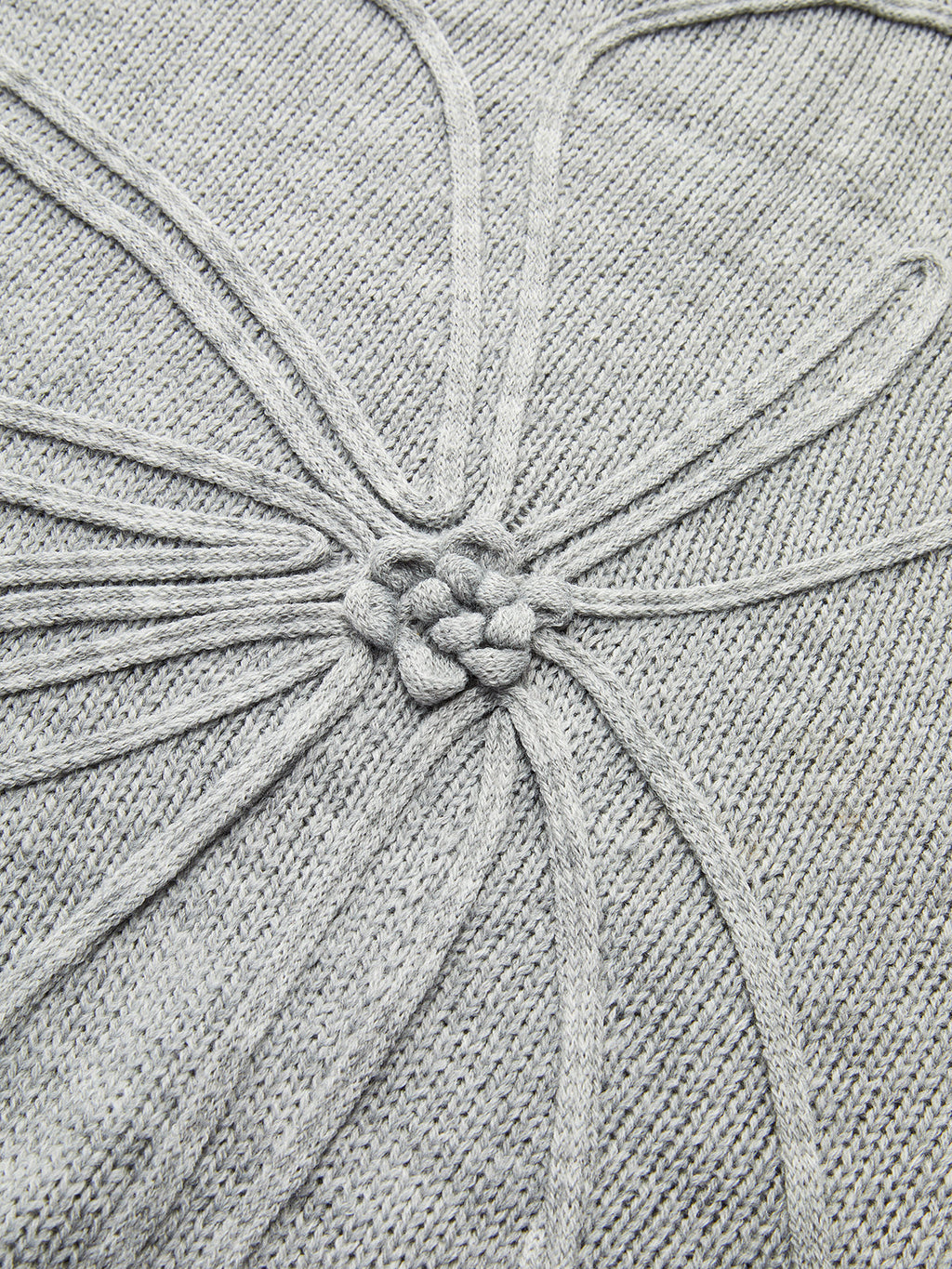 Flower Applique Sweater