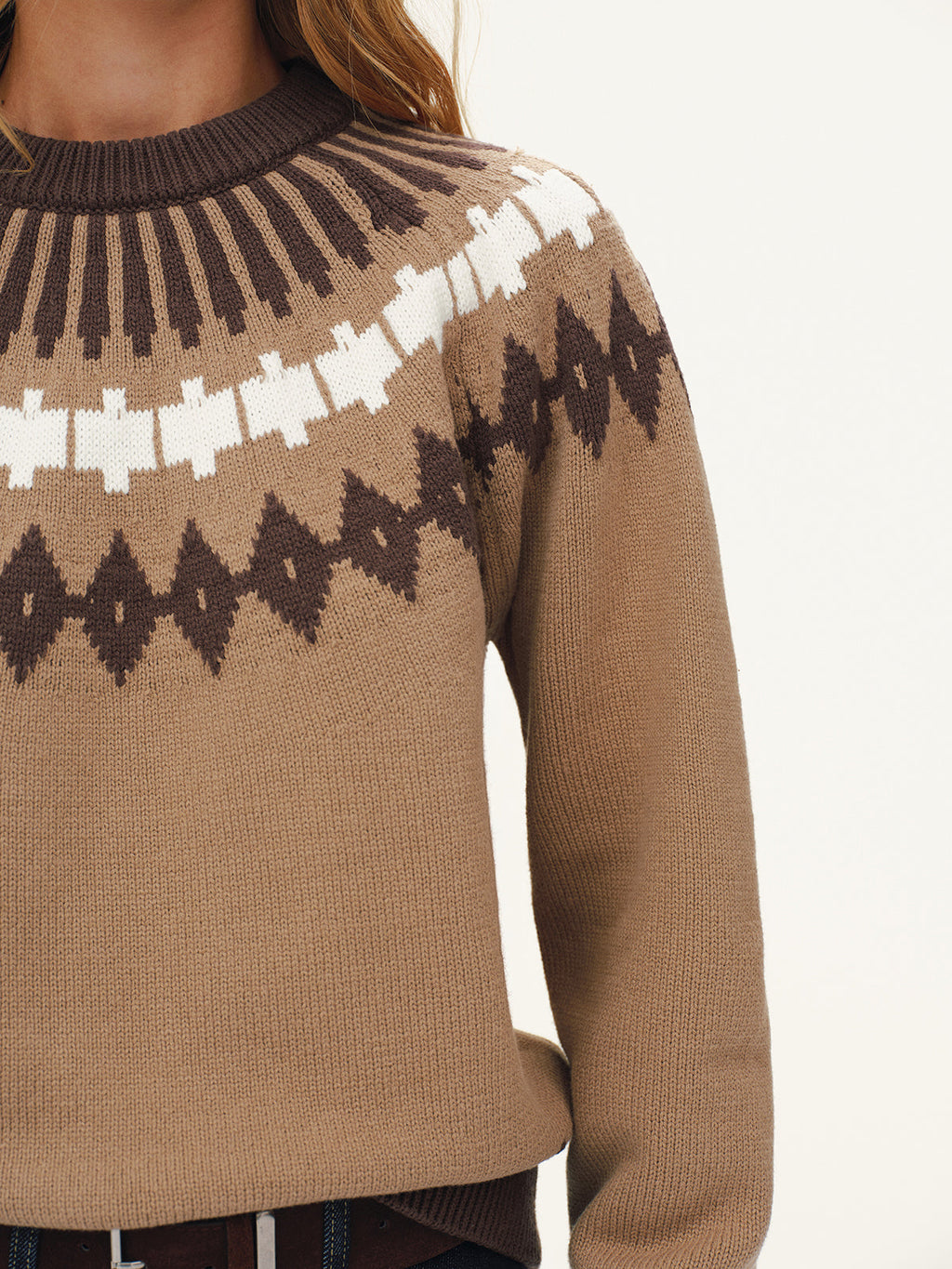 Fair Isle Knitted Sweater