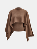 Tank Top & Capelet Knit Two-Piece Set