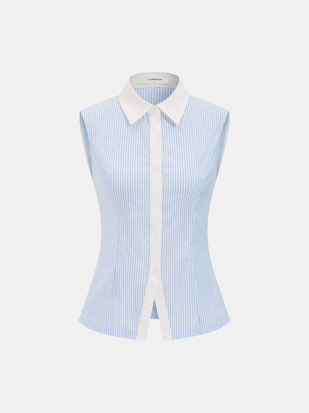 Striped Sleeveless Shirt