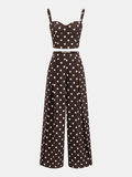 Polka Dot Cami Top & Pants Set