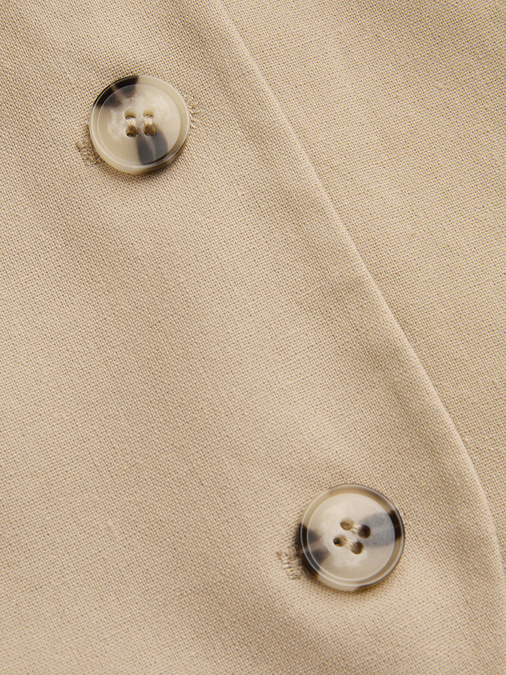Linen Blend Vest & Pleated Mini Skirt Set
