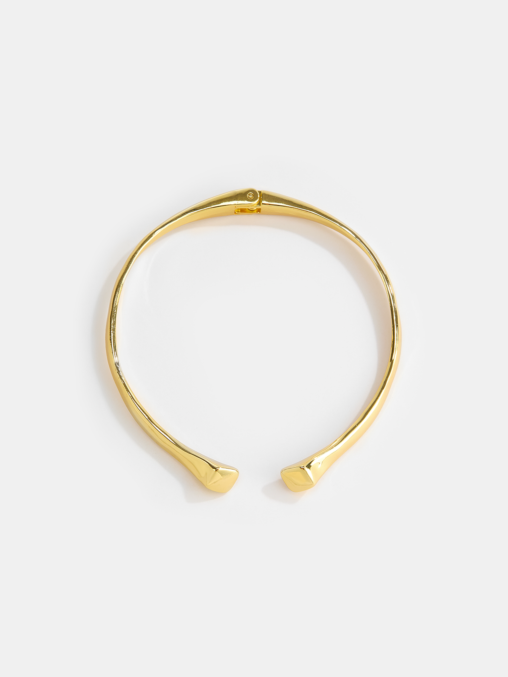 Sculptural Cuff Choker Necklace