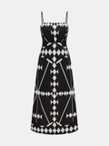 Geometric Print Cami Maxi Dress