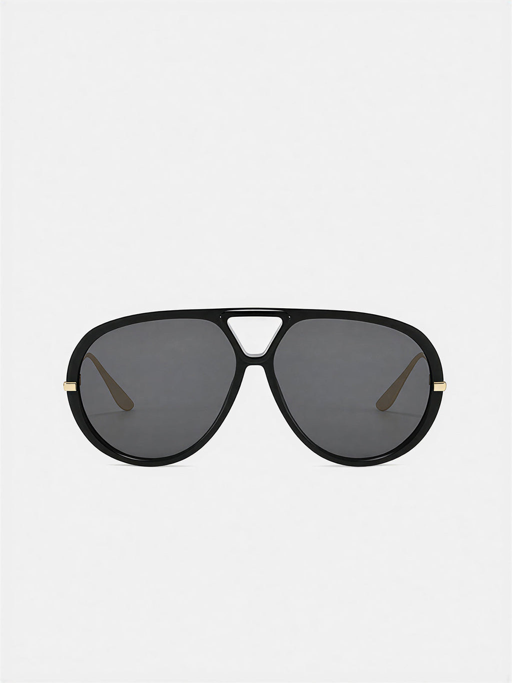 Metal Arm Aviator Sunglasses