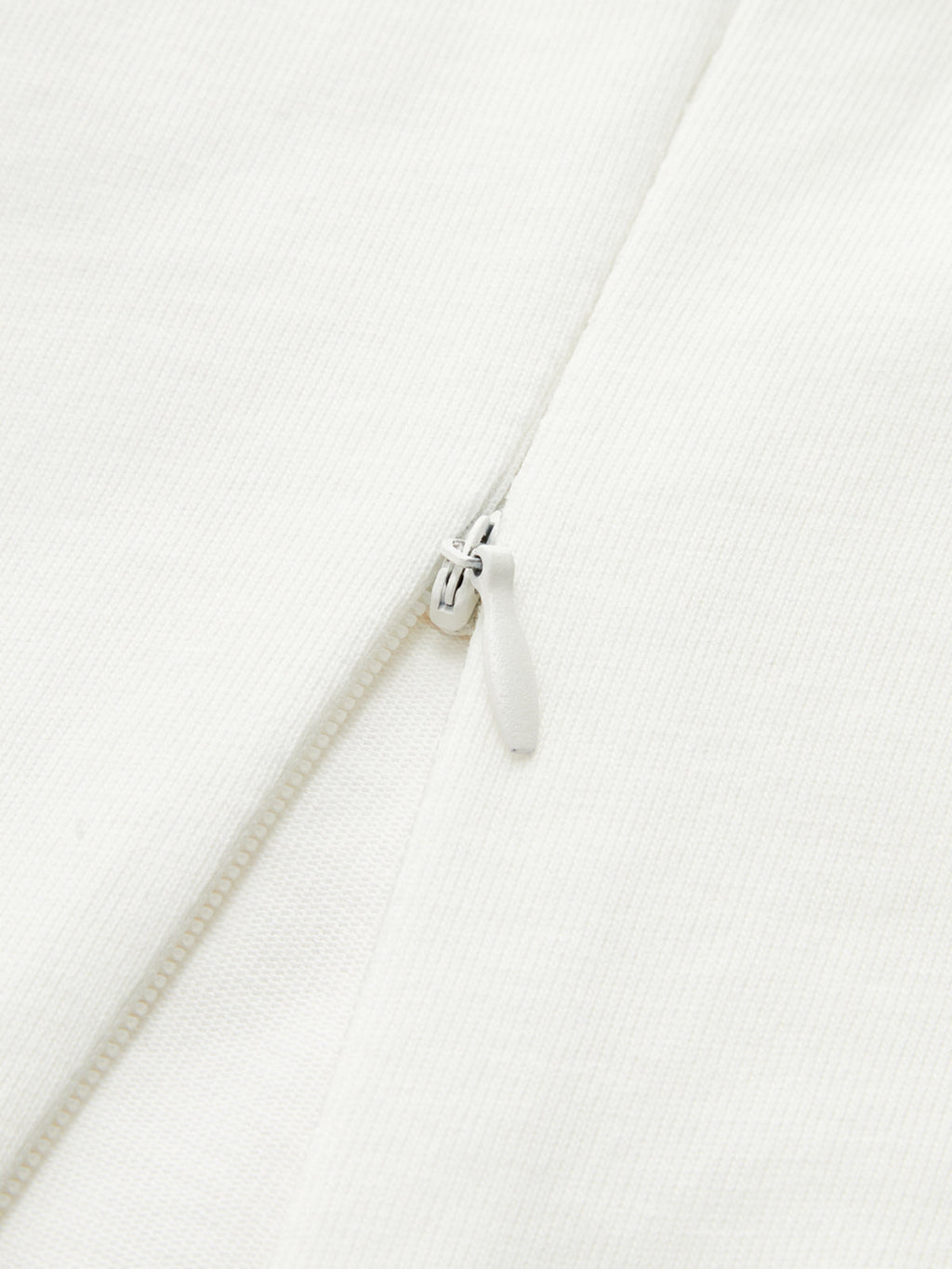 Cotton Ruched Asymmetrical Fitted Top