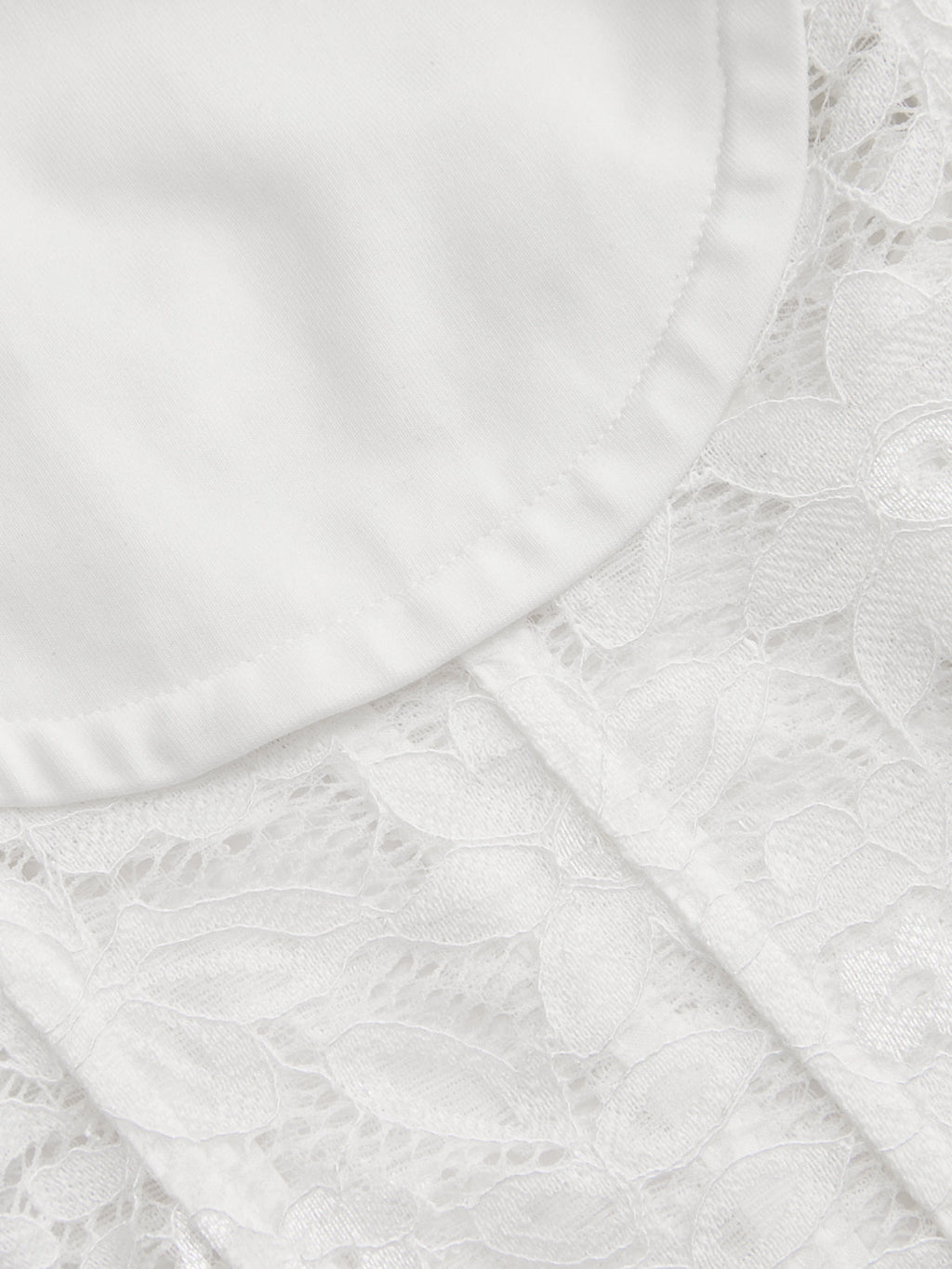 Lace Corset Short Sleeve T-Shirt
