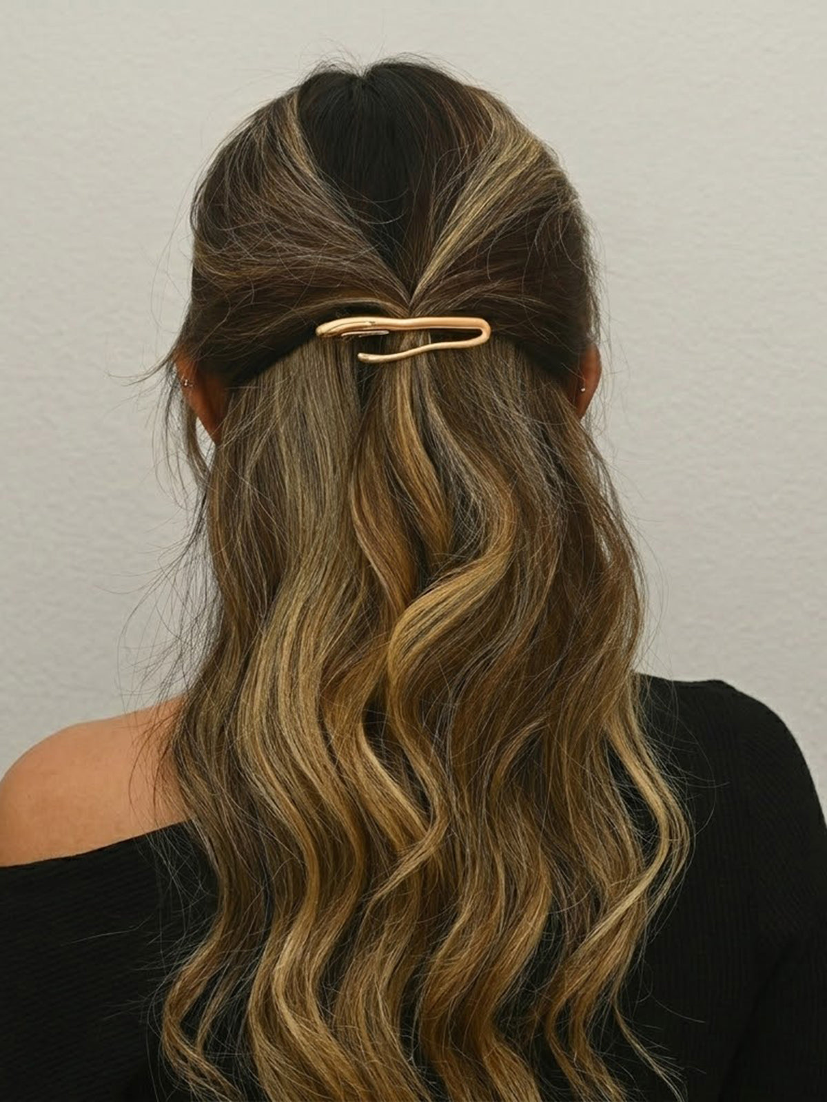 Minimalist Metal Hair Clip