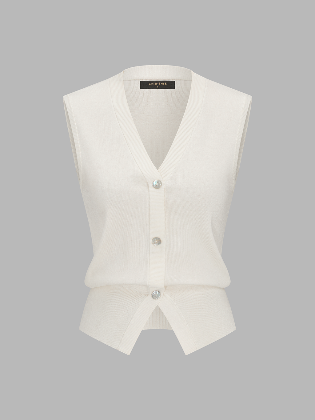 Removable Sailor Collar Knit Vest