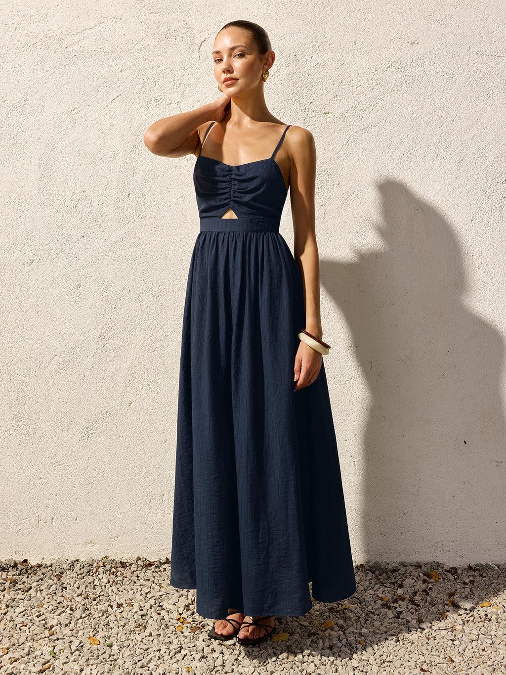 Cut Out Cami Maxi Dress