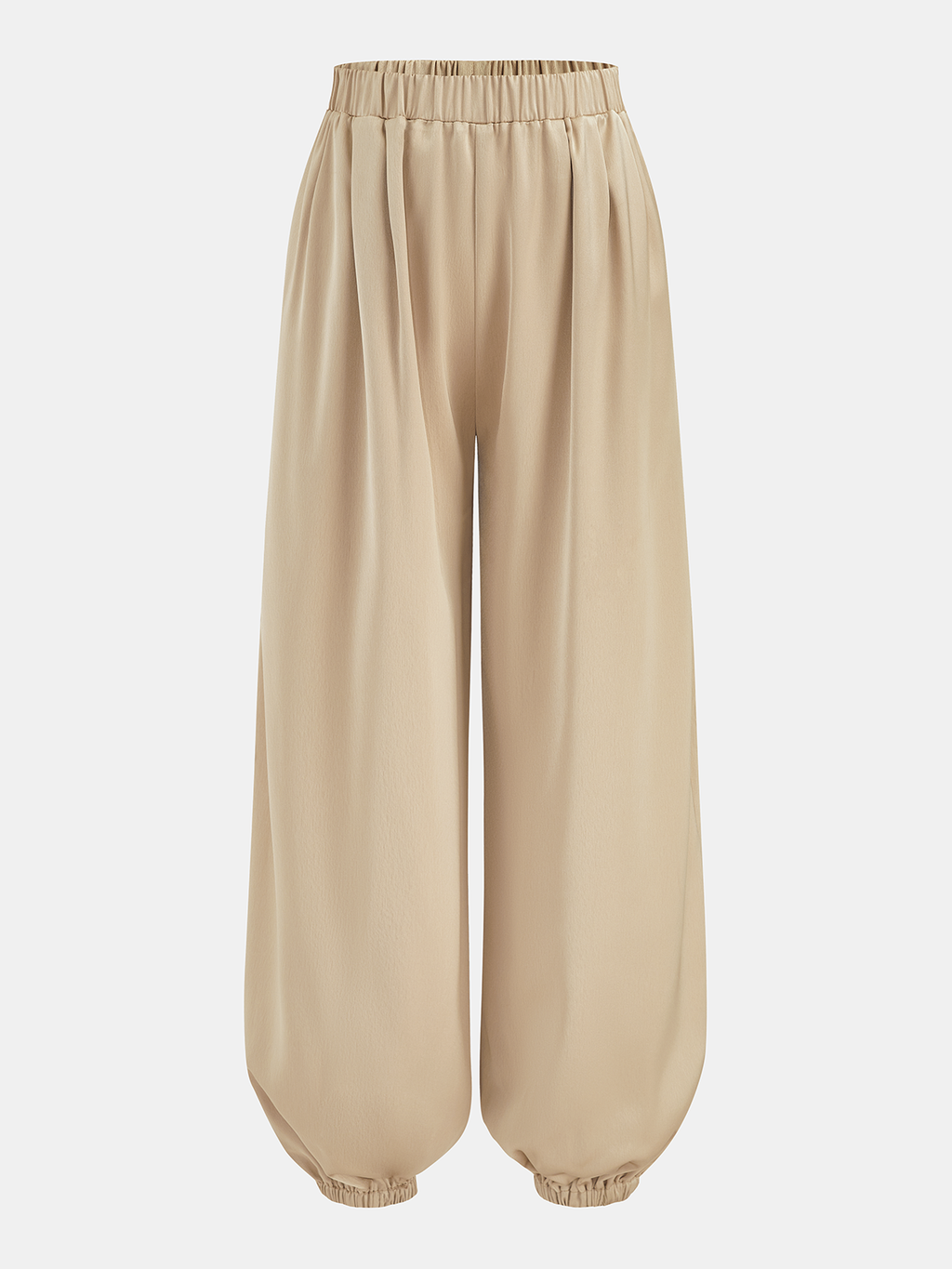 Cowl Neck Cami Top & Elastic Waist Pants Set