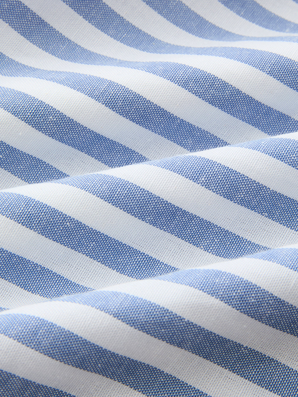One Shoulder Striped Cotton Blend Maxi Dress