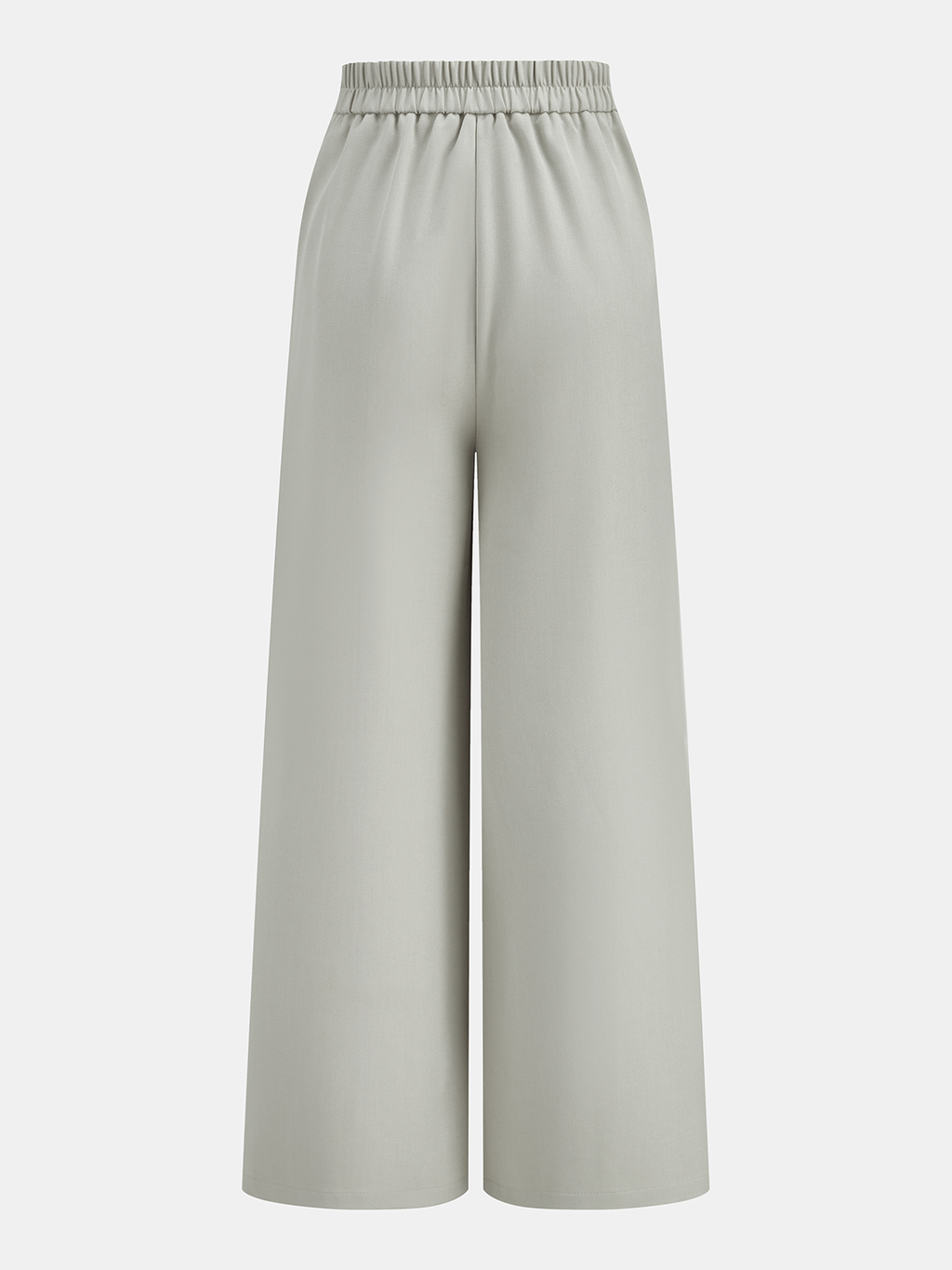 Lace Spliced Vest & Wide Leg Pants Set