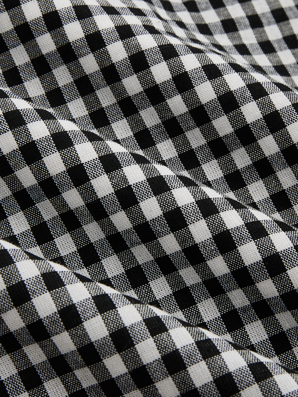 Gingham Cotton Cami Maxi Dress