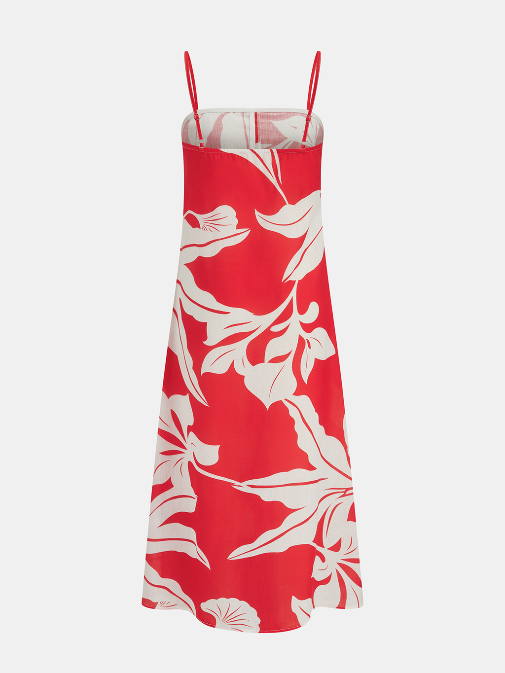 Leaf Printed Longline Cami Top