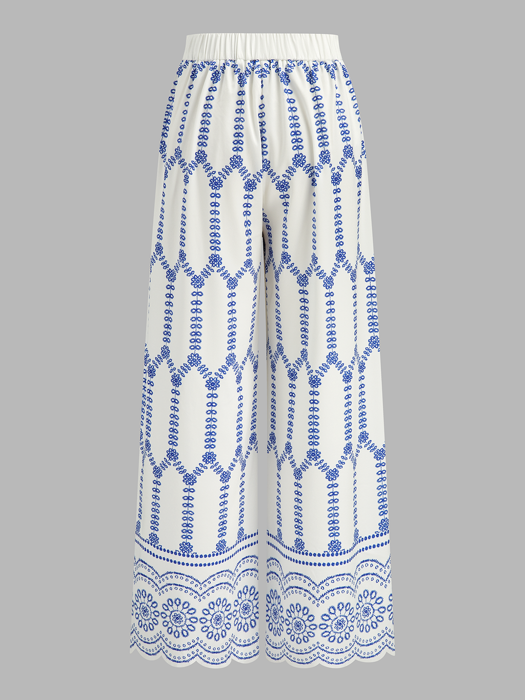 Printed Cami Top & Wide Leg Pants Set