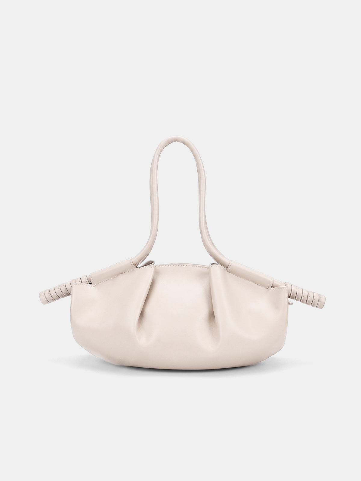 Soft Faux Leather Dumpling Bag
