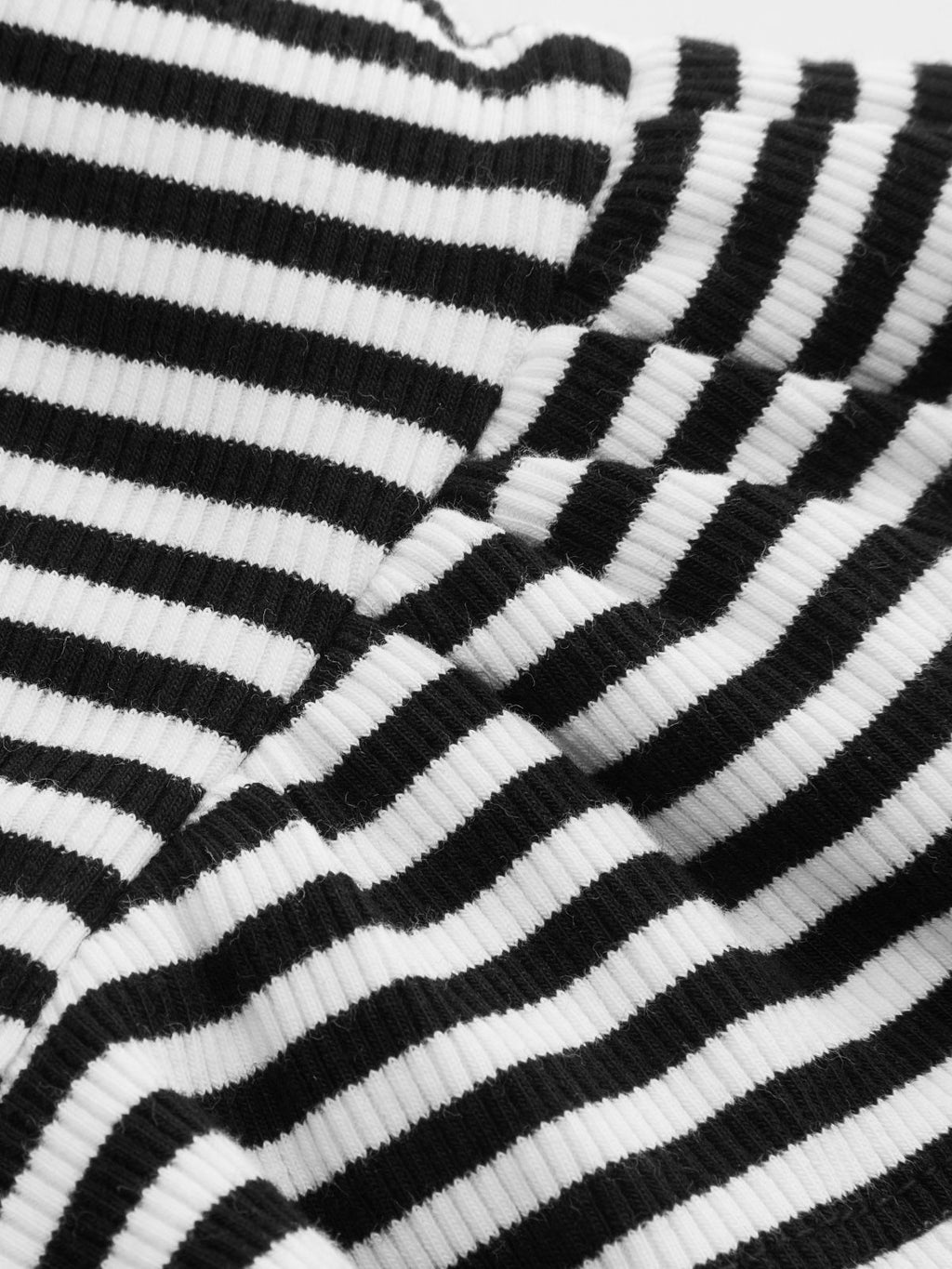 Striped Ribbed Top