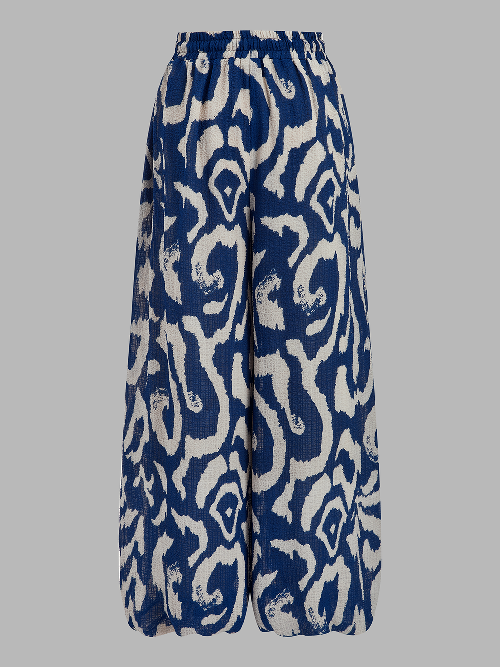 Cami Crop Top & Printed Wide Pants Set