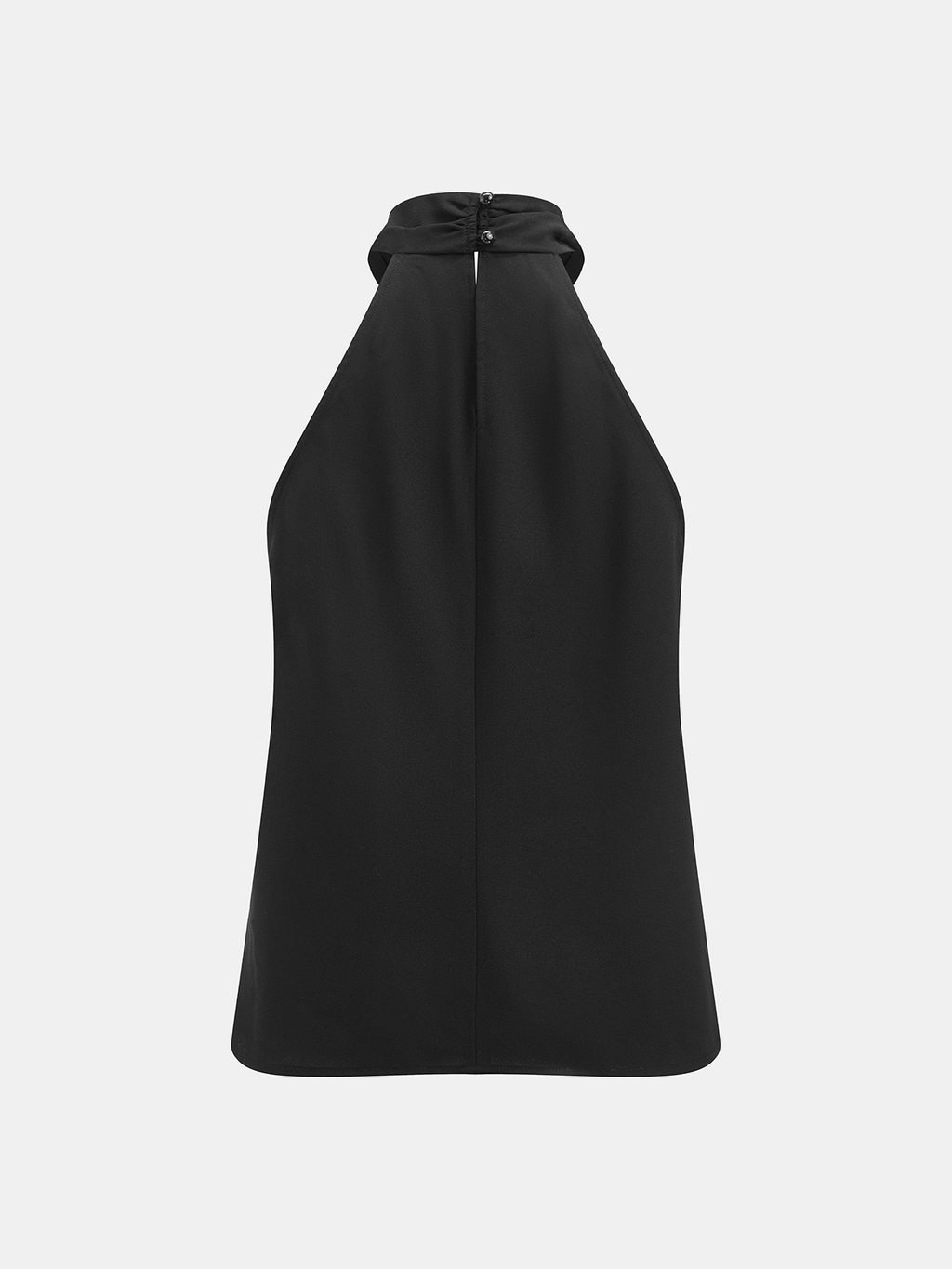 Twist-Front Halter Neck Top