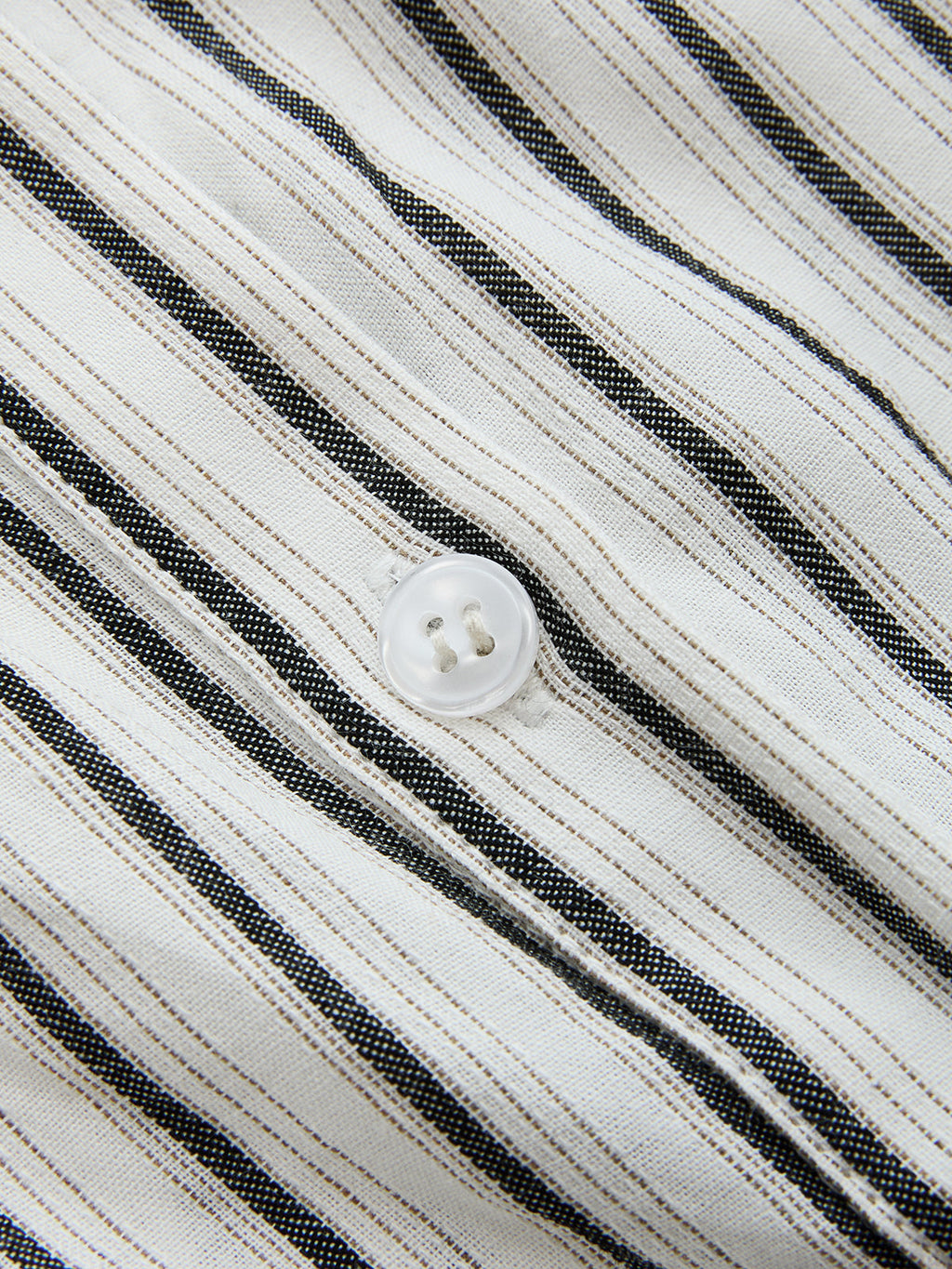 Striped Tie-Back Cotton Top & Pants Set