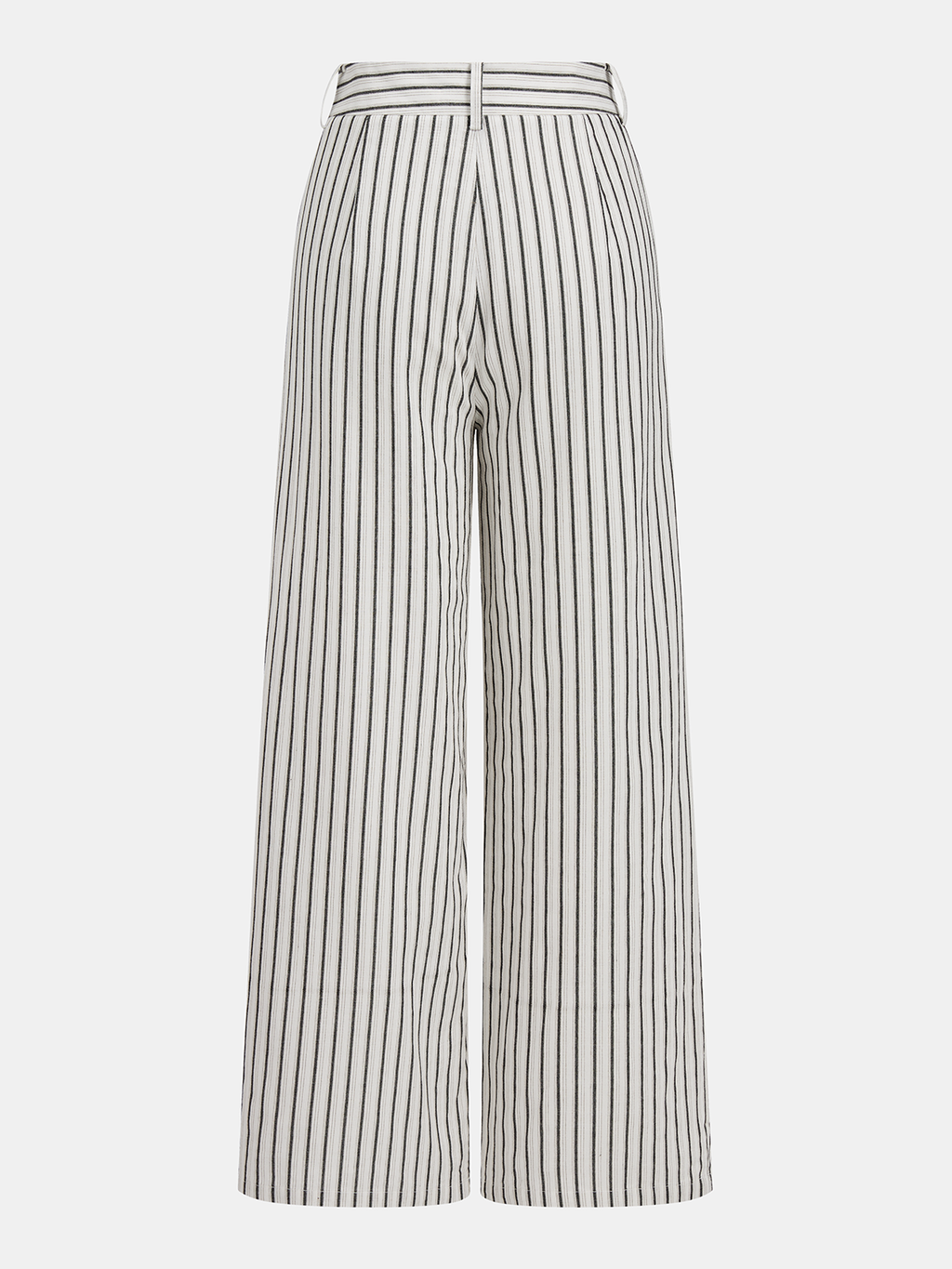 Striped Tie-Back Cotton Top & Pants Set