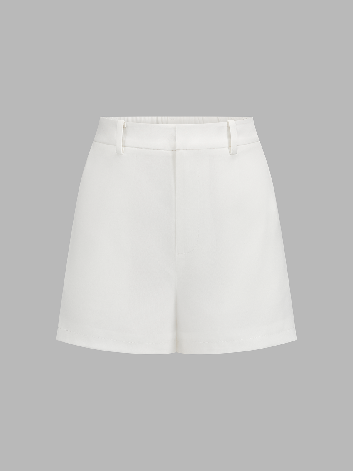 Draped Wrap Front Blouse & Shorts Set
