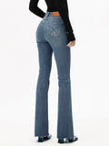 Updated | High-Waist Curvy-Hip Bootcut Jeans