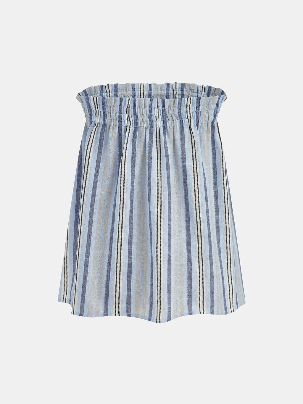 Striped Tube Top & Drawstring Pants Set