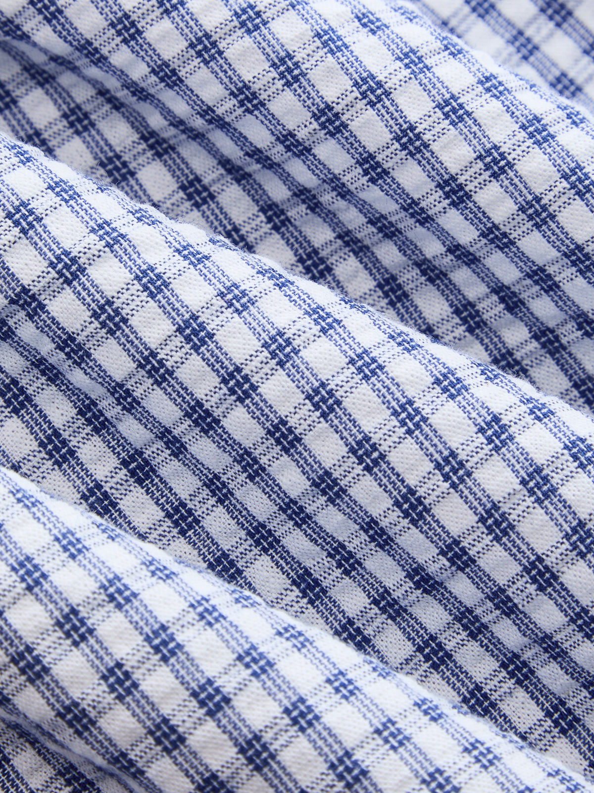 Gingham Lace Panel Sleeveless Peplum Shirt