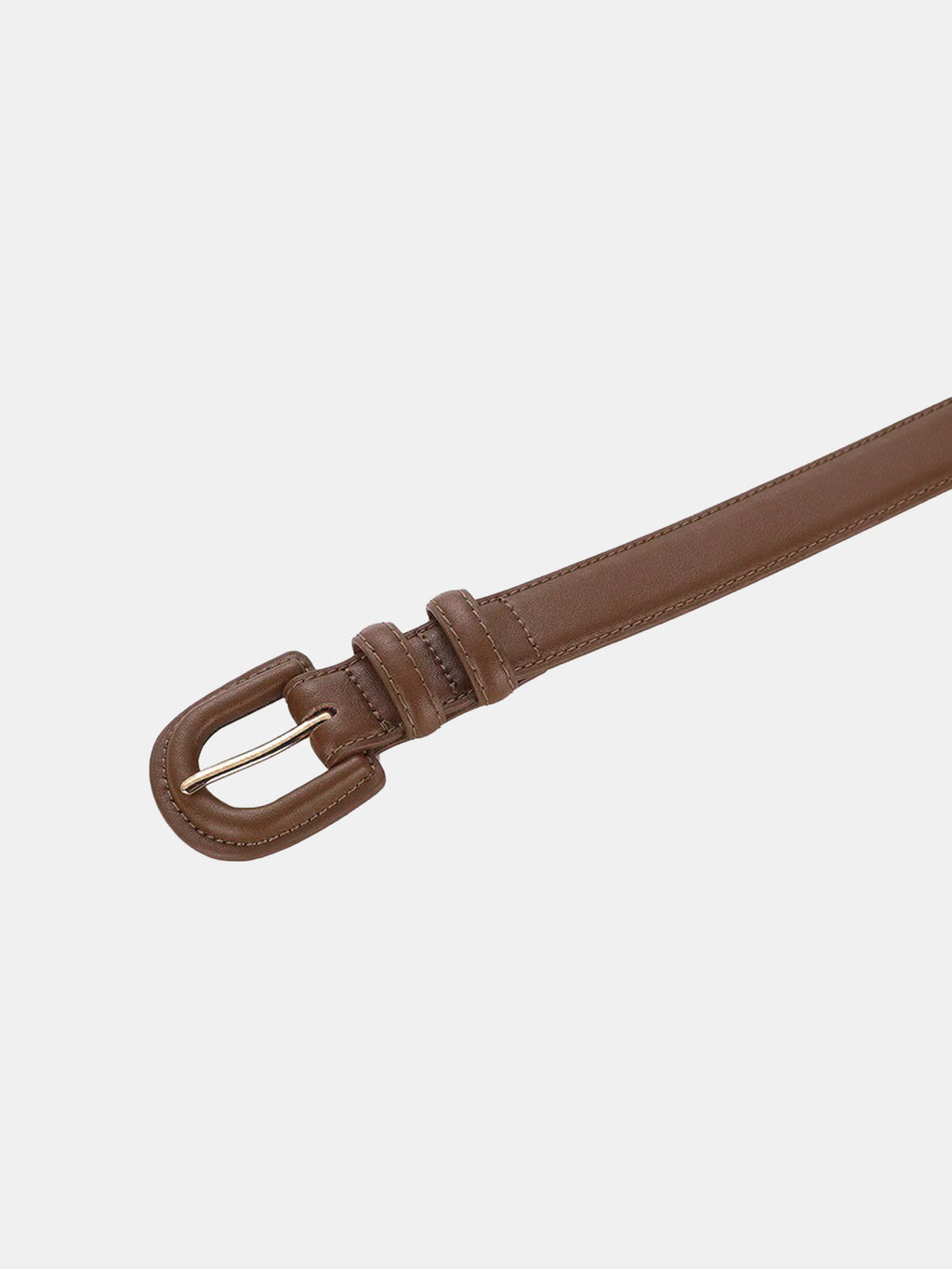 Classic Pin Buckle Leather Belt