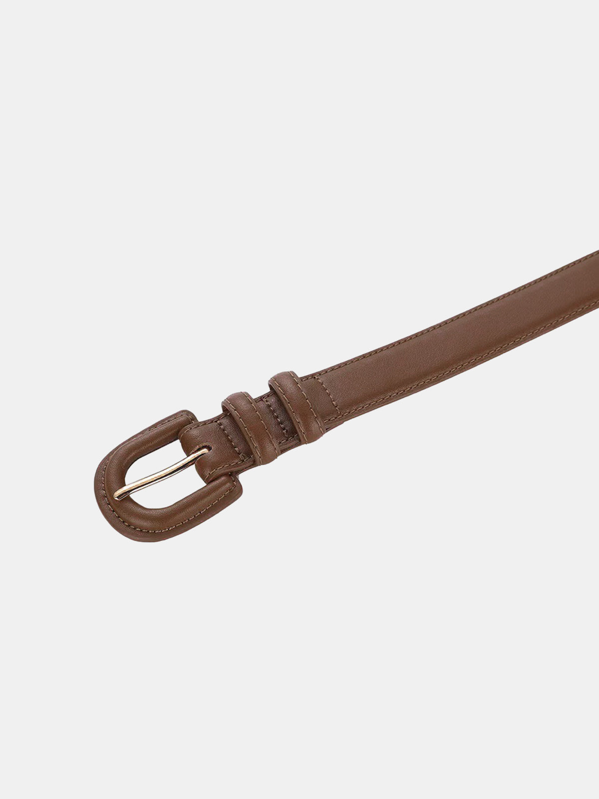 Classic Pin Buckle Leather Belt