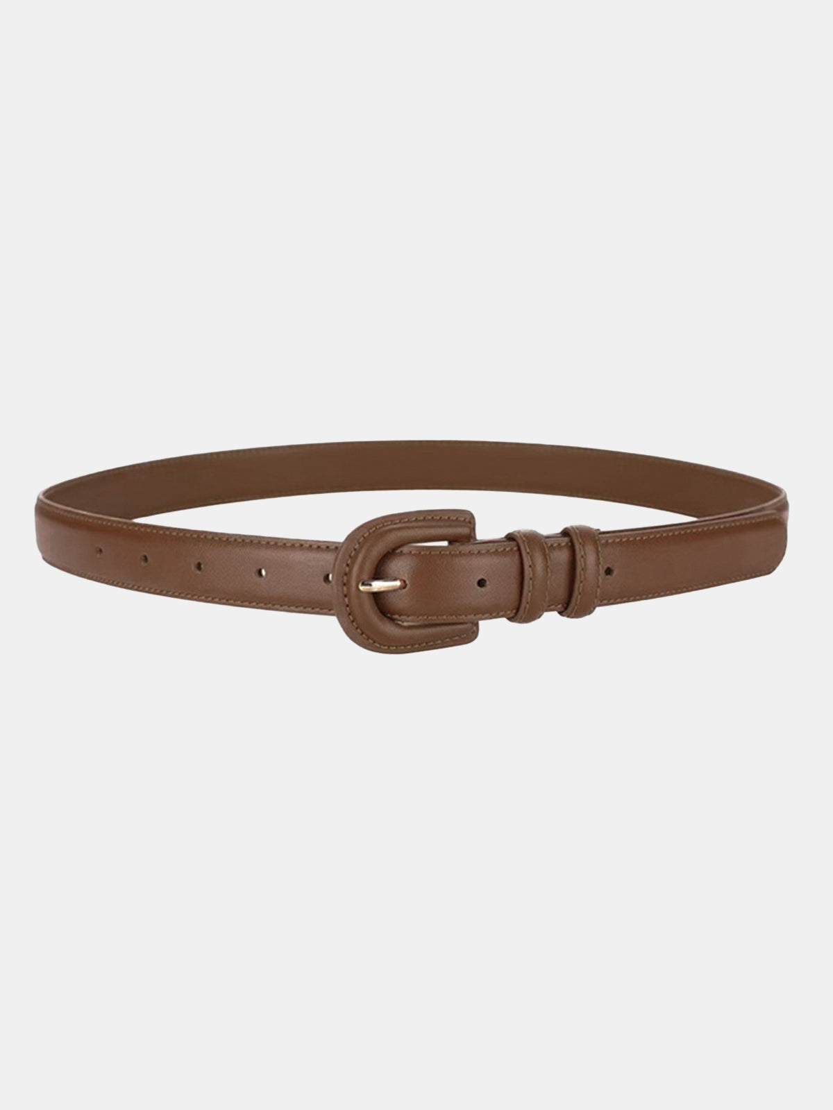 Classic Pin Buckle Leather Belt