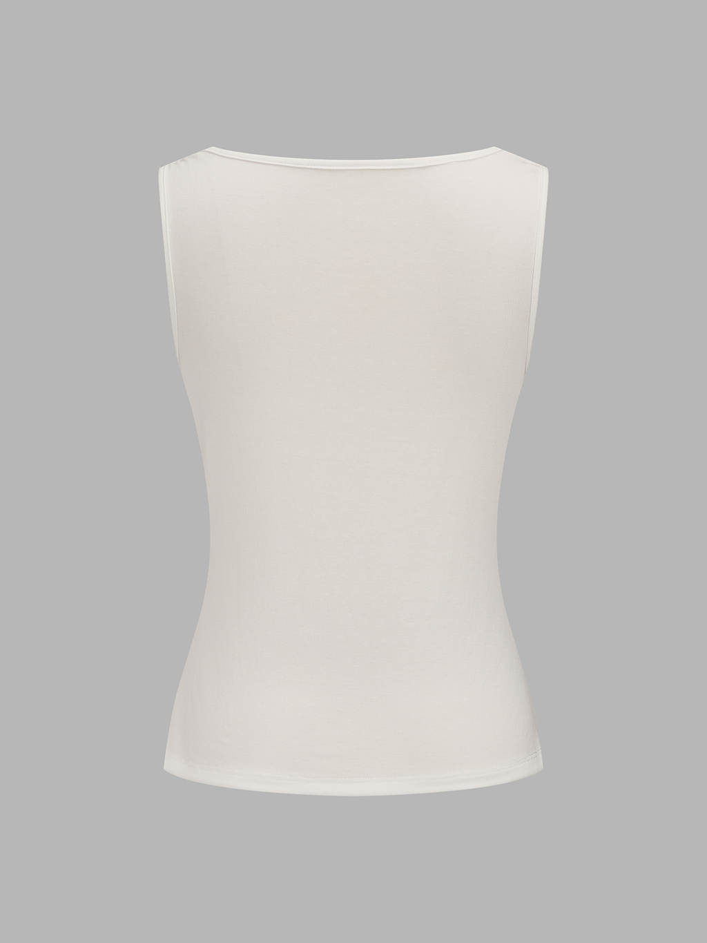 Cowl Neck Tank Top & Printed Skirt Set
