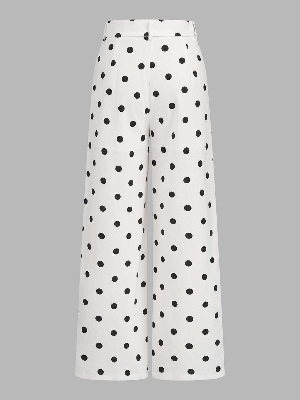 Polka Dot Twist Top & Belted Pants Set