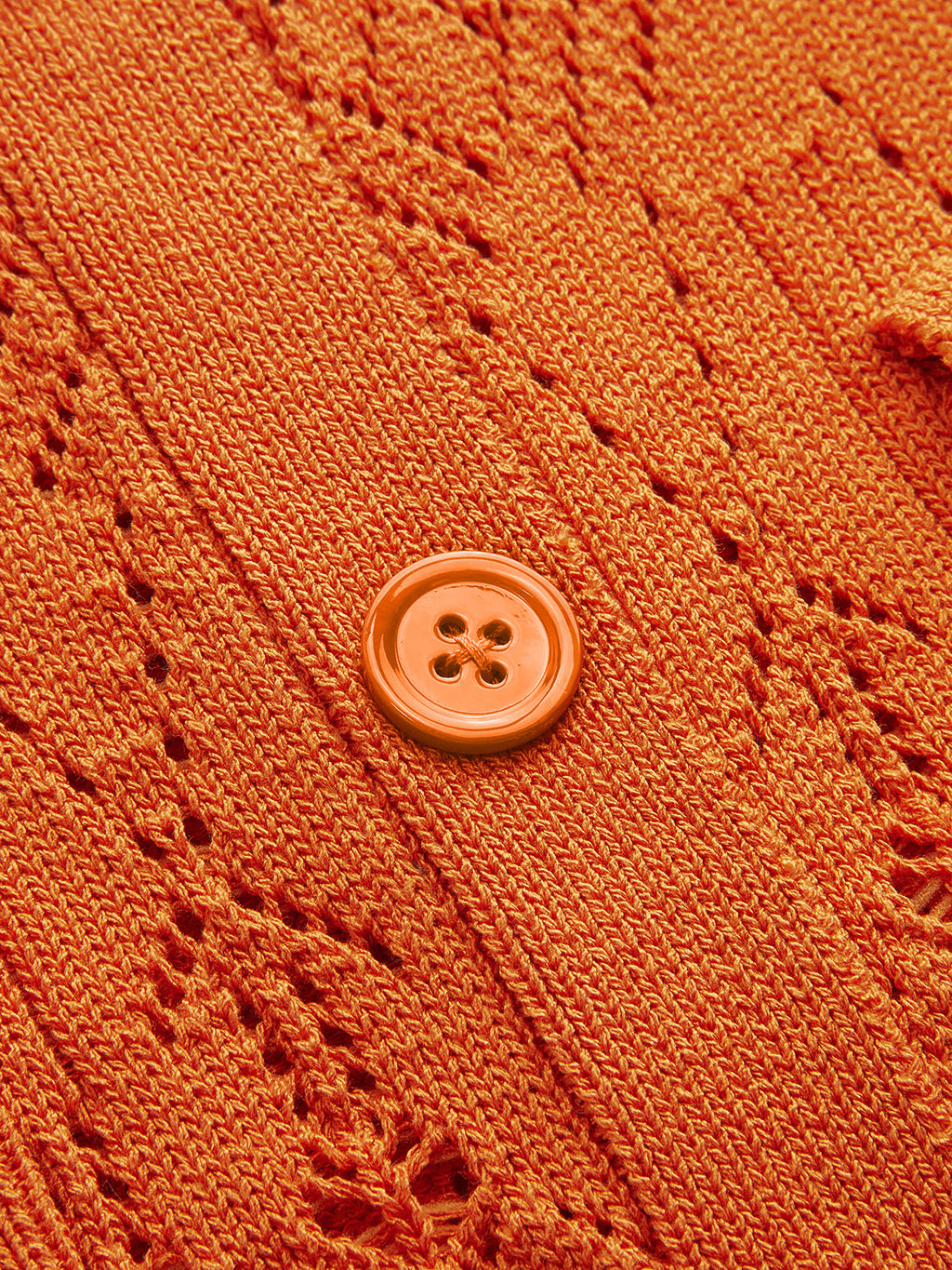 Hollow Knit Fitted Waist Vest