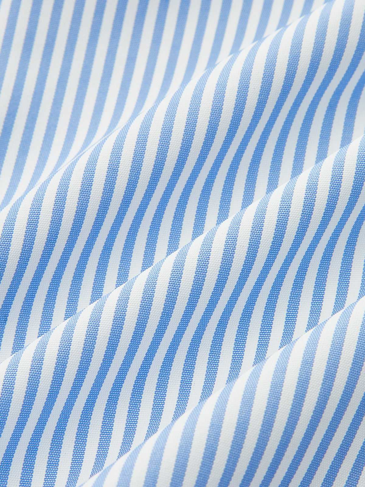 Striped Lapel Single Button Blouse