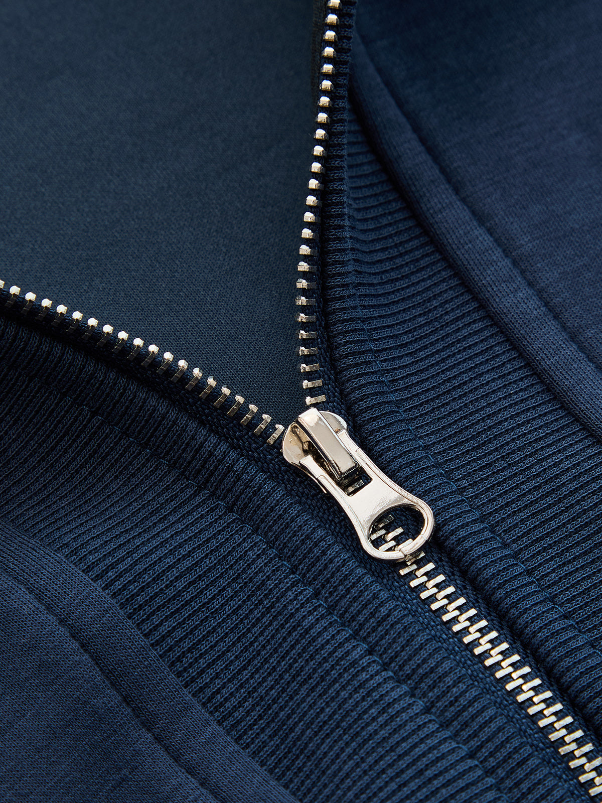 Half Zip Polo Casual Sweatshirt