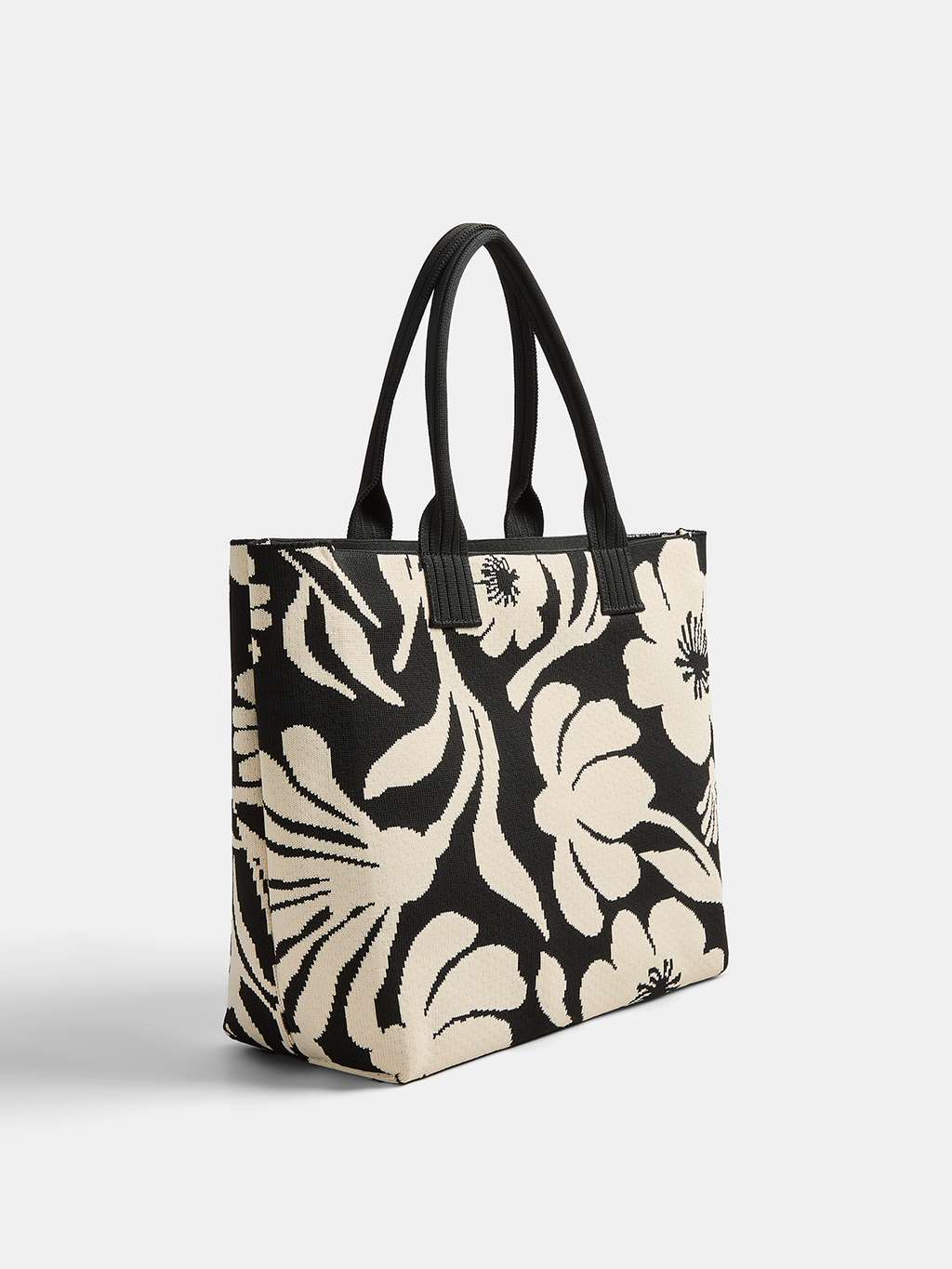 Flower Pattern Large Tote Bag