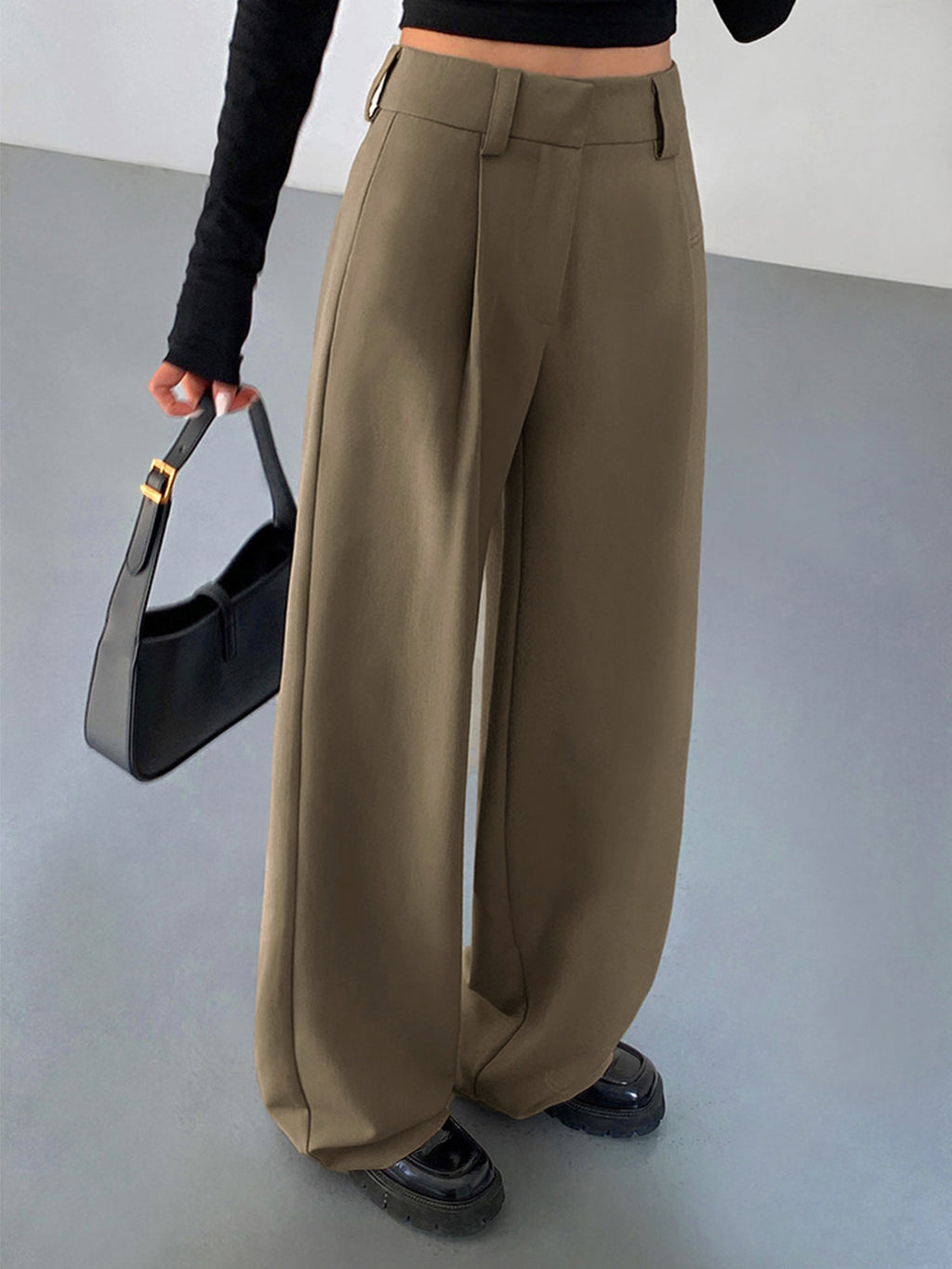 Business Casual Pleat Dress Pants