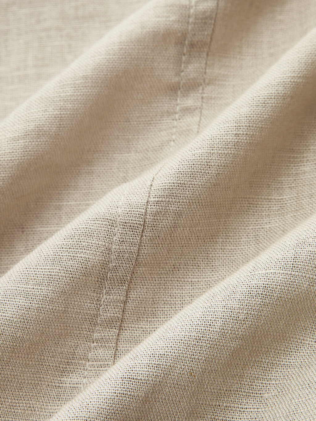 Frog Button Cotton Linen Long Sleeve Shirt