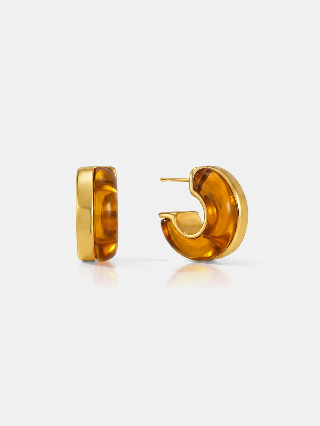 Chunky Statement Hoop Earrings