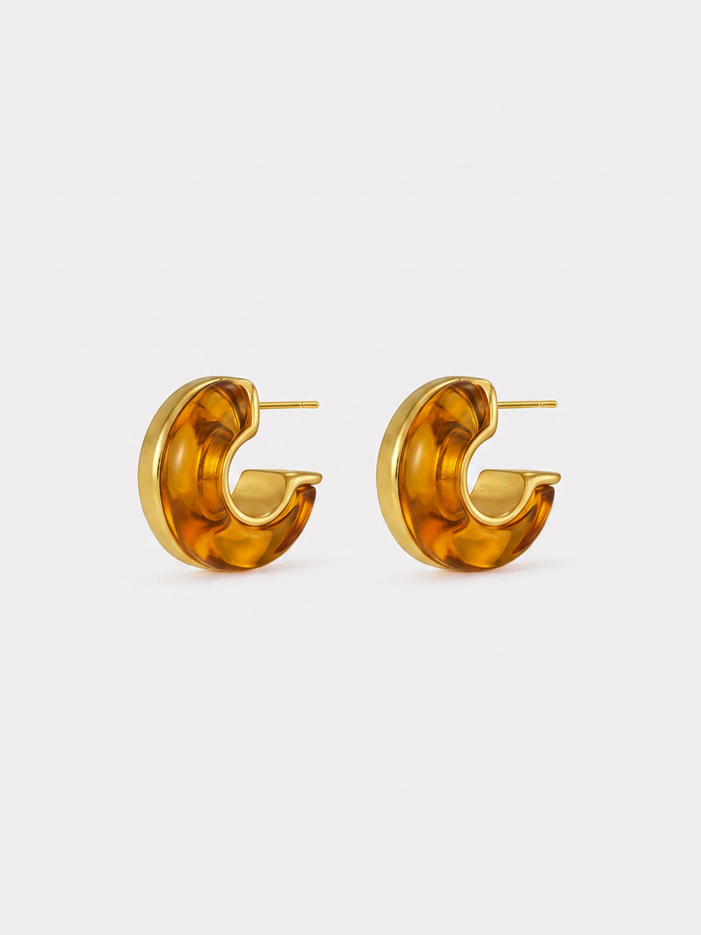 Chunky Statement Hoop Earrings