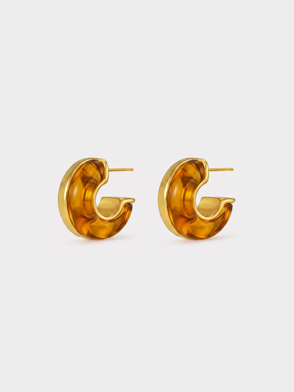 Chunky Statement Hoop Earrings