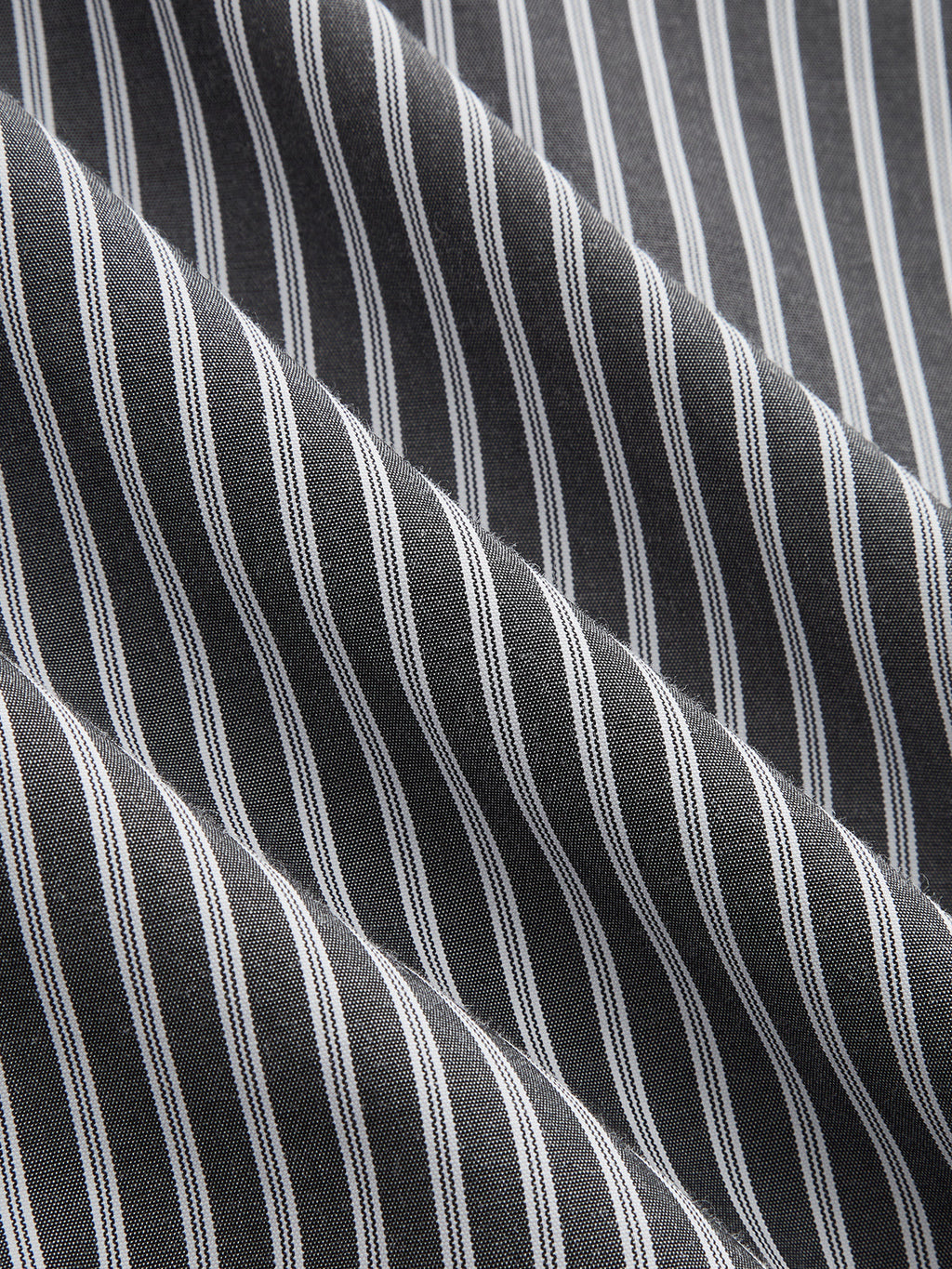 Contrast Collar Halter Striped Mini Dress
