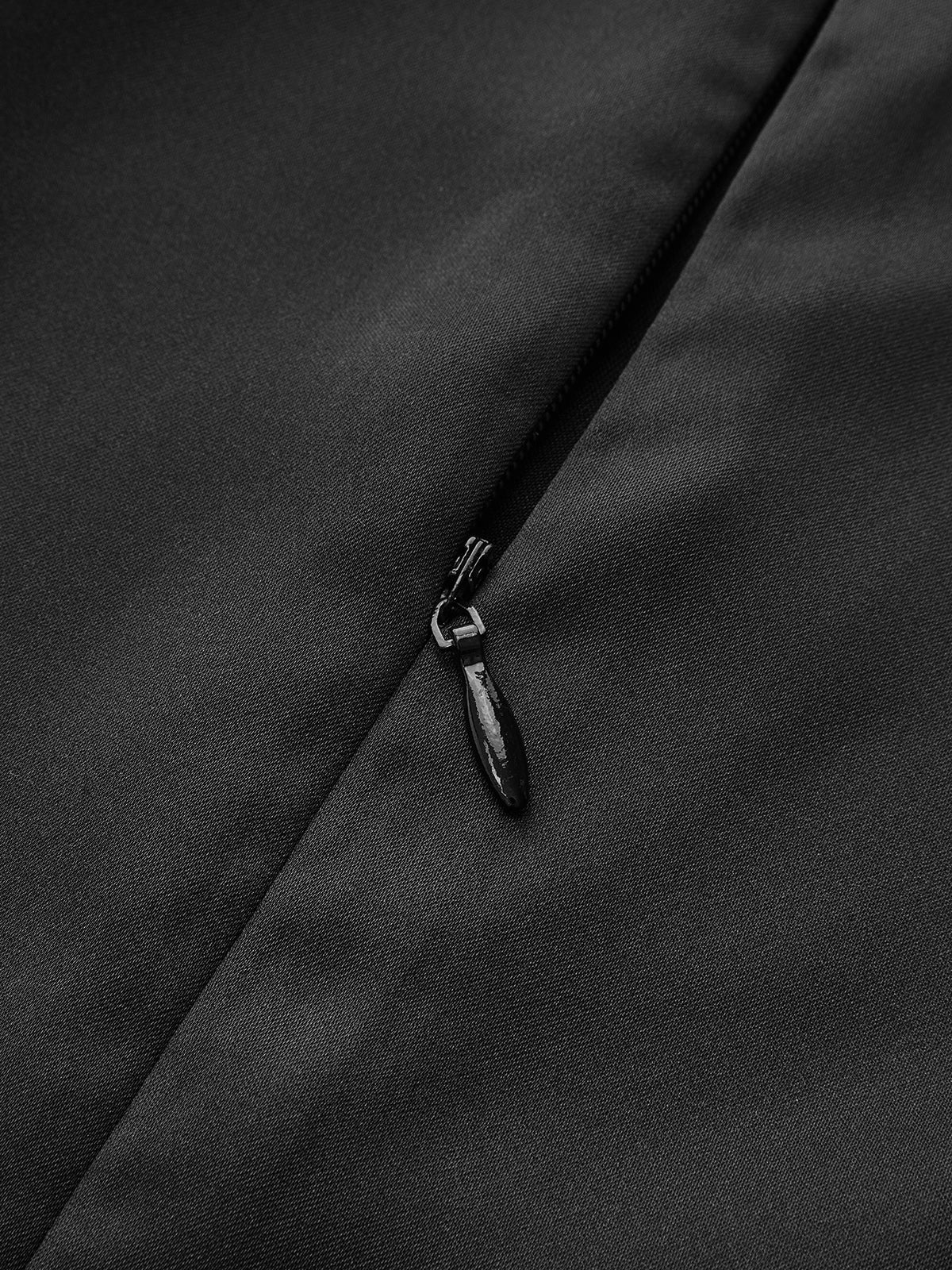 Draped Satin Cap Sleeve Blouse